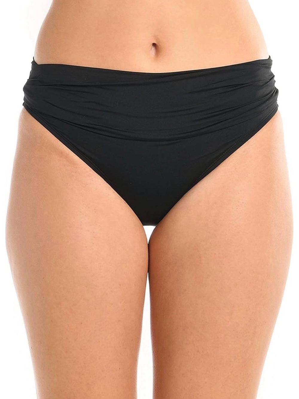La Blanca Island Goddess Women's Ruched Hipster Bikini Bottom Size 14